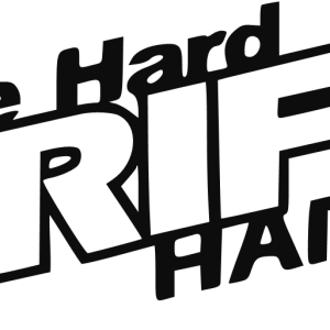 Drive hard drift harder decal